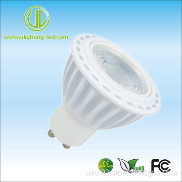 5w dimmable cob gu10 led spotlight
